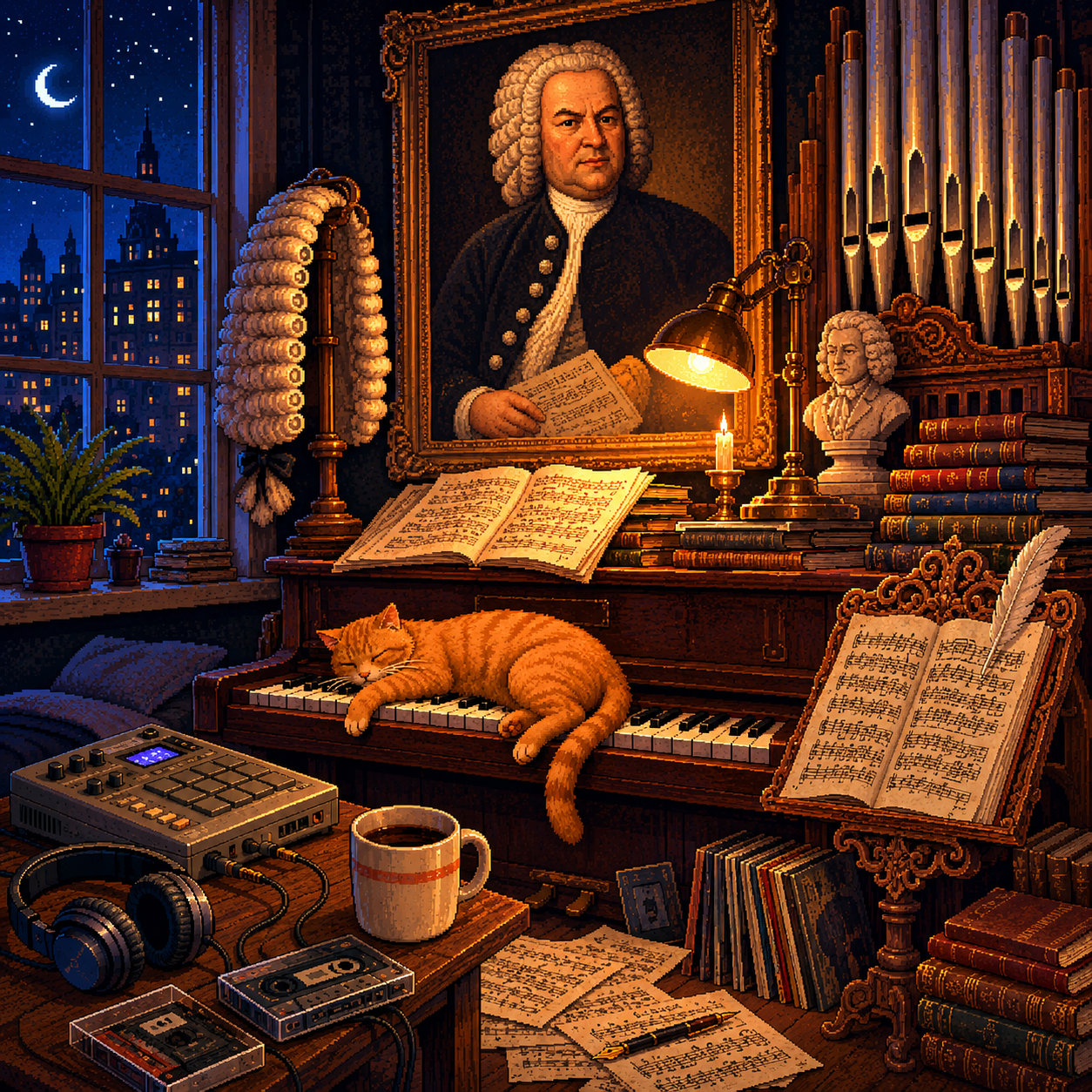 Bach to Bed, Alarm at 7