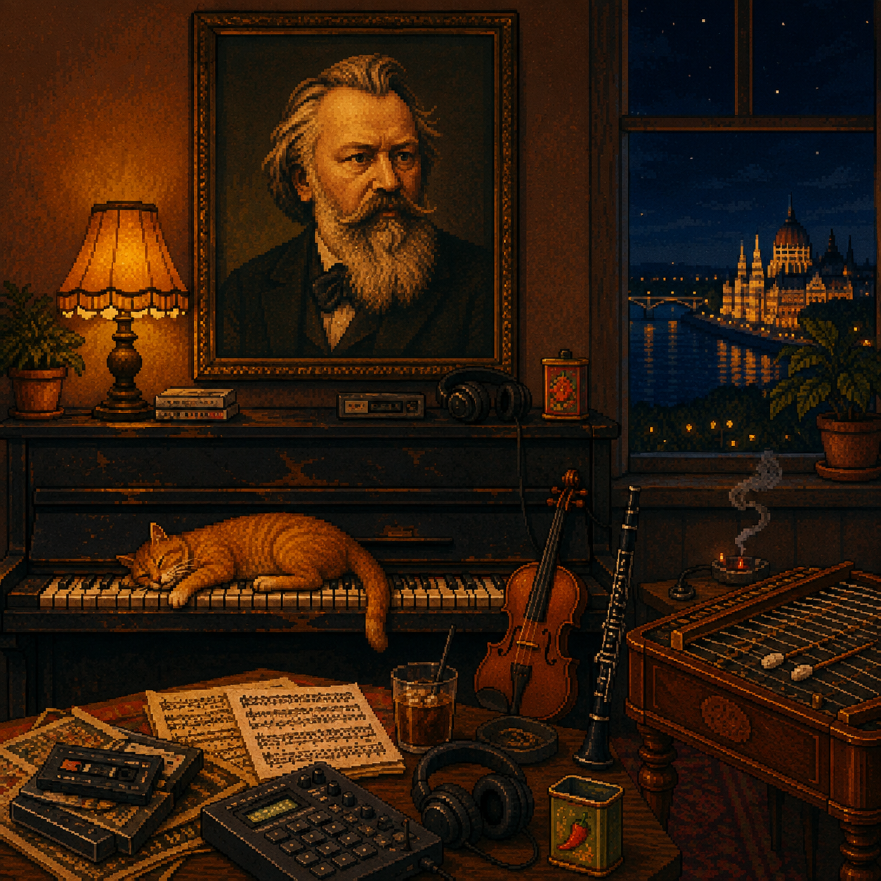 Brahms and Lo-Fi: Dance Like Nobody's Awake
